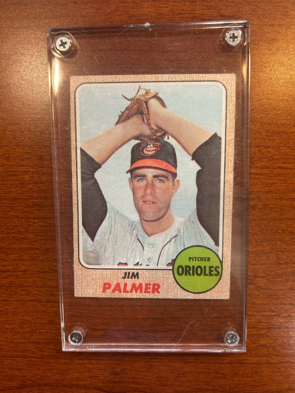 1968 Jim Palmer Topps #575 Card